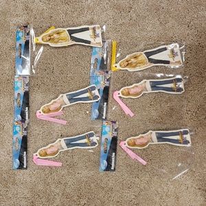 NWT Vintage Hannah Montana 6 bookmark pen lot factory sealed